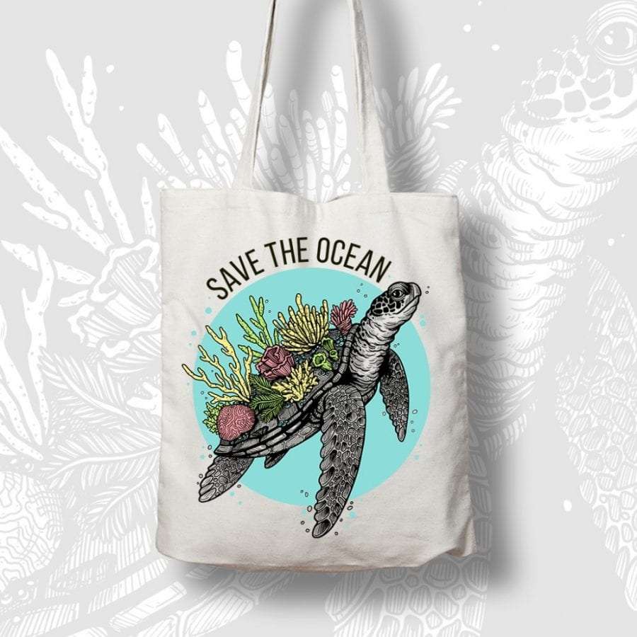 Plastic free travel: 6 easy tips 4 plastic free tote bag