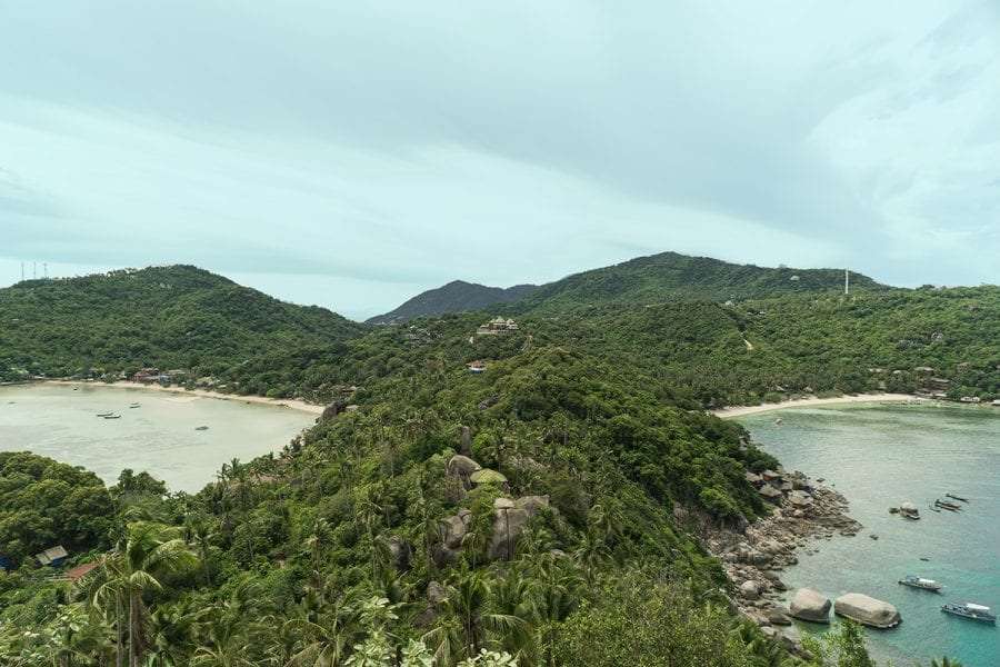 Las 10 Mejores Playas de Koh Tao 6 mirador Kohn Suwan Koh Tao
