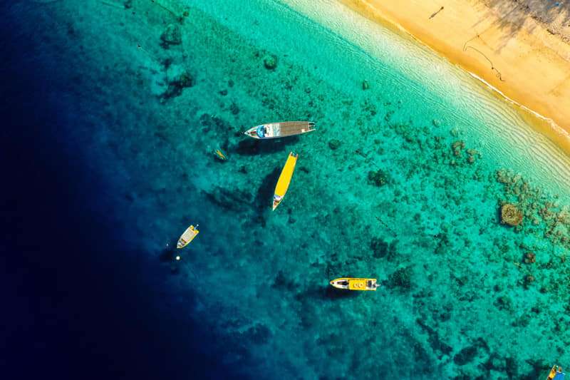 Gili trawangan beaches