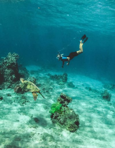 Diving in Nusa Penida 35 Snorkel vs Buceo